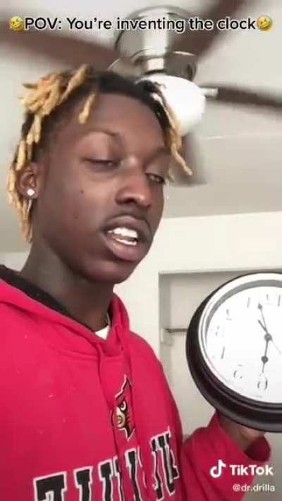 POV you&rsquo;re inventing the clock