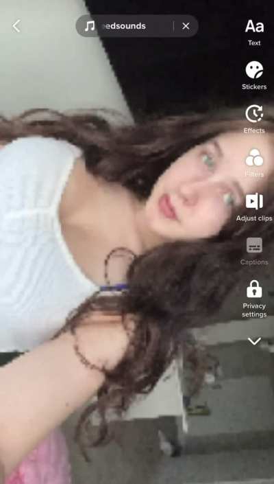 Wait what&rsquo;s wrong with my camera? Maybe my boobs will do the trick..