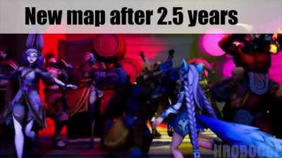 New map is coming!