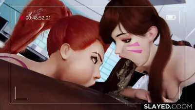 D.va & Brigitte (Slayed.coom) [Overwatch]