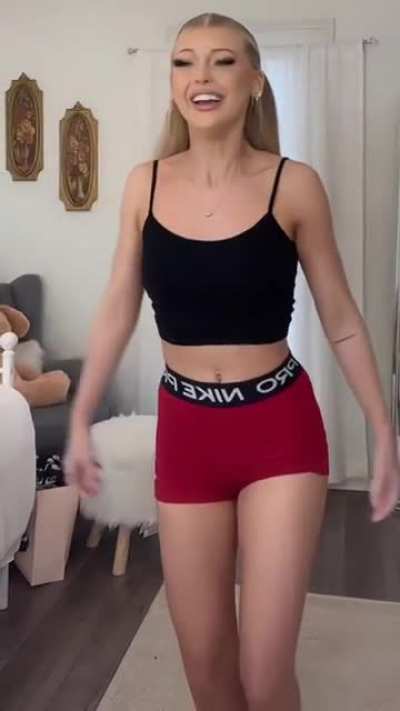 Converted her tiktok to 2k pixels, zoomed on her maintaining same pixel quality and then increased frame rate for slow motion. Enjoy :)