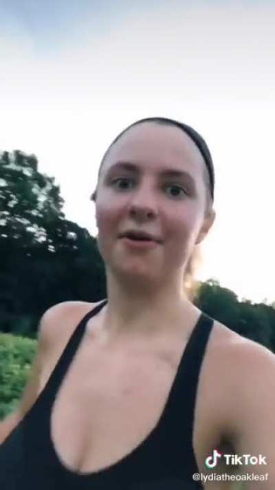 Bouncy early morning jog