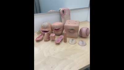 Hyperrealistic human-flesh accessories by 'mother factory'