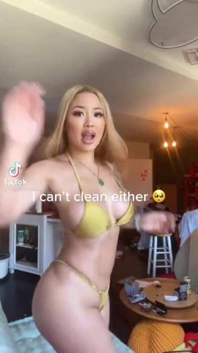 She has a specific set of skills, and they don't include cleaning.