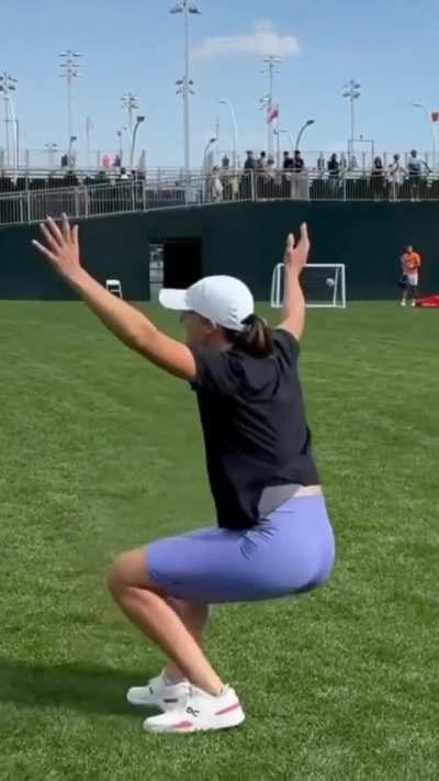 Enjoy the view 😁 - Iga Swiatek Tight Ass