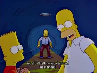 Like a Simpson.