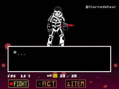 If Wraith was a boss in Undertale