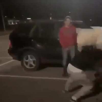 Steelers fan barrel rolls a 711 slurpee straw