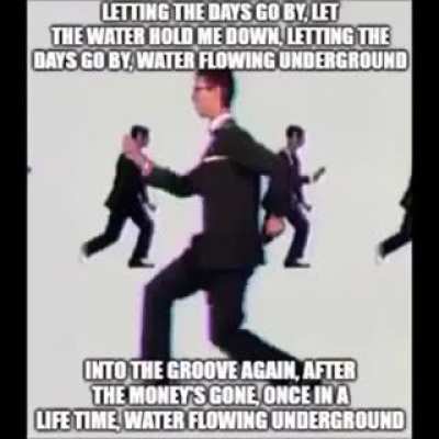 Letting the go by
