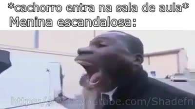 Por favor mano n&atilde;o me mata pelo amor de Deus eu tenho fam&iacute;lia 😭