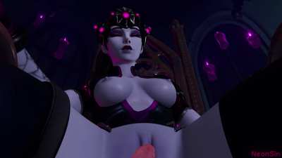 Licking Widowmaker POV (NeonSin)