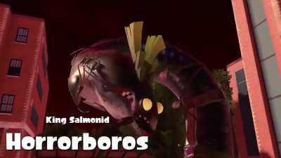 All of the King Salmonid's war cries!