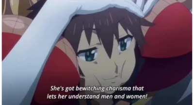 Konosuba is wild