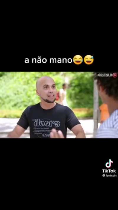 Na vida eu sou o gordo.