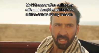What a silly woman 