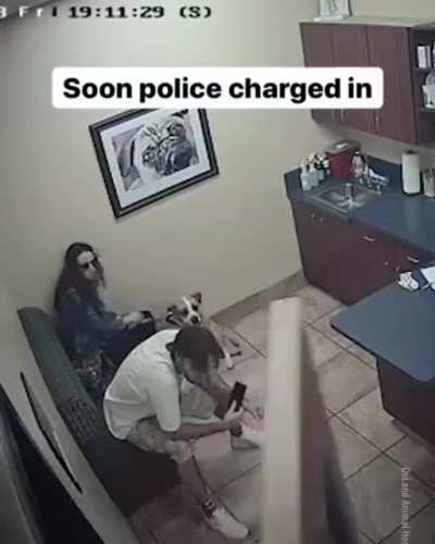 Woman cleverly tries to escape from an abusive boyfriend