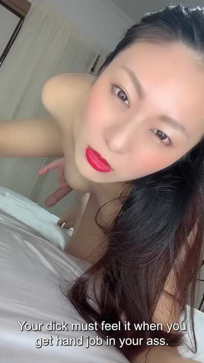 I'll poke your ass with a strap-on, so moan like a girl for me&hearts;