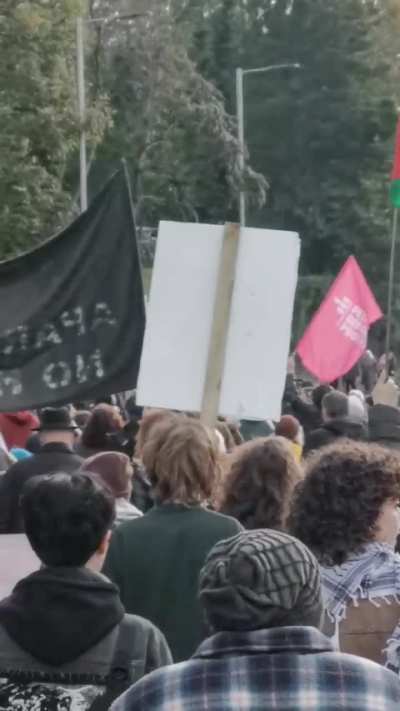 Thousands Surround US Consulate in Belfast to Protest President "Genocide Joe" 's Complicity in Gaza Genocide