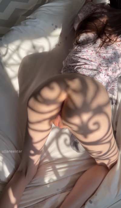 I&rsquo;m playing with the shadow you playing with my lil butt , deal? ;)