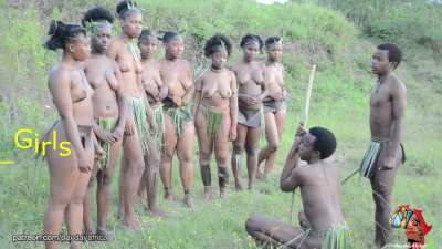 Early Zulu maidens