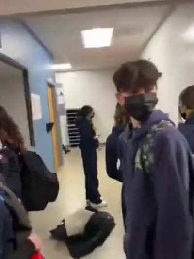 Full Video of the Bully Fucking around and Finding Out (No brass knuckles)