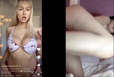 TikTok vs. Reddit 😏 ( Her Free Album In Comments )