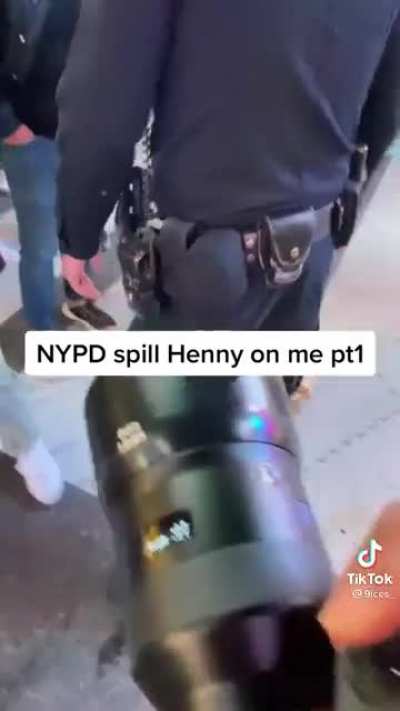 Wiping off some of the mess NYPD made