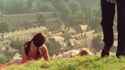 Emily Blunt & Natalie Press (nn) - My Summer of Love (UK2004) - Simply sunbathing topless
