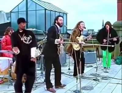 I really don&rsquo;t remember this guy being in the original &ldquo;Rooftop Concert&rdquo;