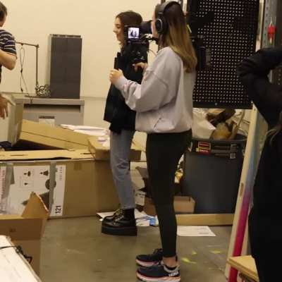 Green leggings Sam