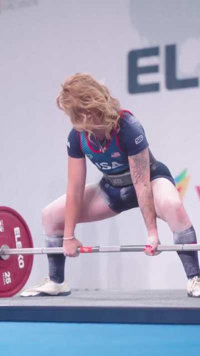 World Record Deadlift Classic with 212.5 kg &amp;amp; Total with 435 kg by Heather Connor USA in 47 kg class!