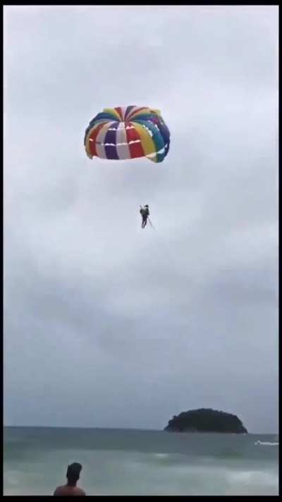 Crossing out parasailing off my bucket list