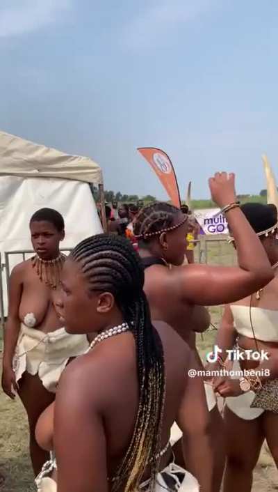 Zulu with nipple covers 