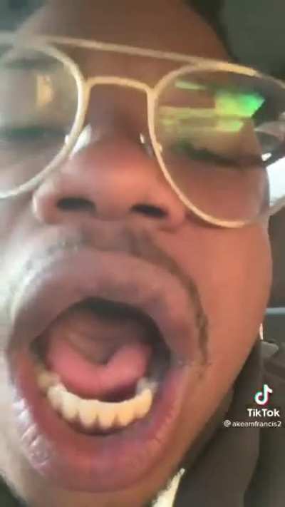 The gap between his teeth tho