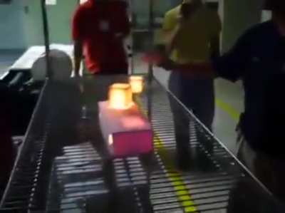 You can grab space shuttle thermal tiles at 2200&deg;c seconds after taking them out.