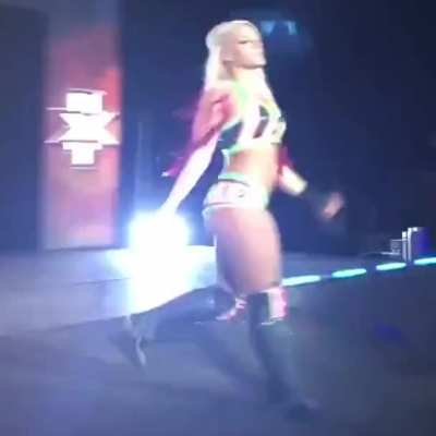 Fan: “You’re Hot AF” Alexa Bliss: “Shut Up” (Click Gfycat link for sound)