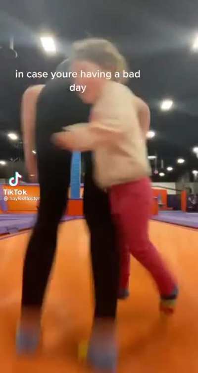 Trampoline parks&hellip; (video cred tiktok @hayleeffoster)