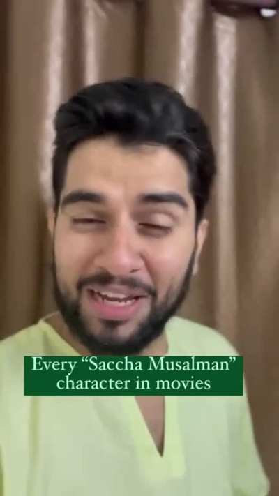 &ldquo;Saccha Muslaman&rdquo; character in Bollywood