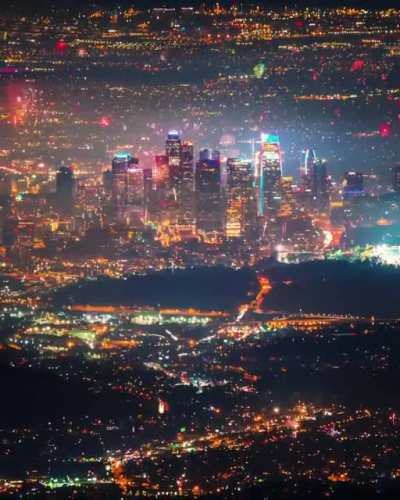 Fantastic 4th of July fireworks over Los Angeles (2019) by neohumanity