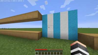 My friend did the godly 5 Block Jump
