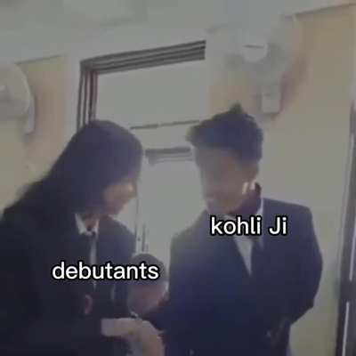 virat Kohli giving his wickets