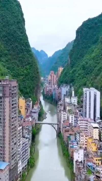Narrowest city in the world