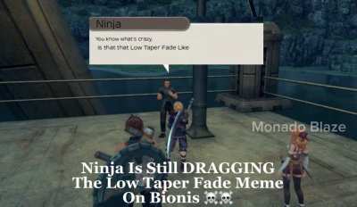 Ninja KEEPS Dragging Low Taper Fade 😭🙏