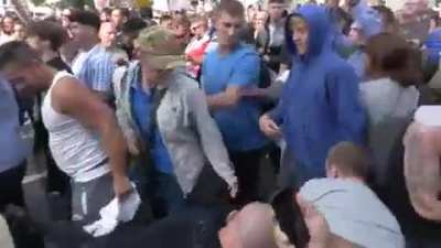 Anti-lockdown/vaccine protests in London. Feels like this is happening everywhere.