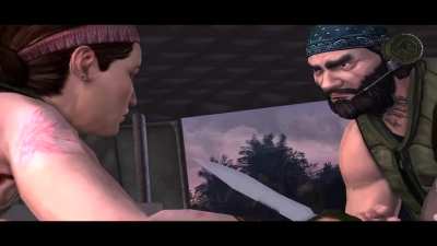 Good at knife fighting