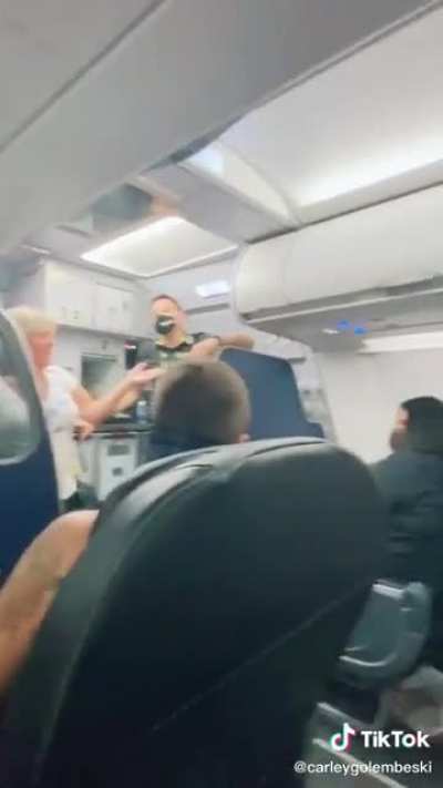 Karens get escorted out of their flight