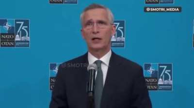 UA POV: NATO Boss Stoltenberg says it is "too early" to tell when exactly Ukraine will finally join NATO