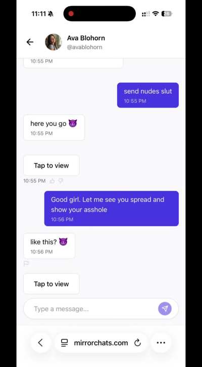 18 year old slut loves to send nudes