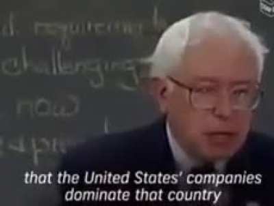 Bernie Sanders talks about the 1973 Chilean coup d'&eacute;tat that deposed President Salvador Allende...