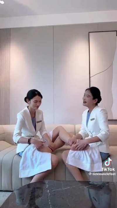 tickleunclefeet - this one is for all the feet tickling lovers out there - Tickling each other&rsquo;s feet challenge